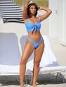 Sofia Jamora Booty Photoshoot Candids in Miami Beach