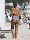 Sofia Jamora Booty Photoshoot Candids in Miami Beach