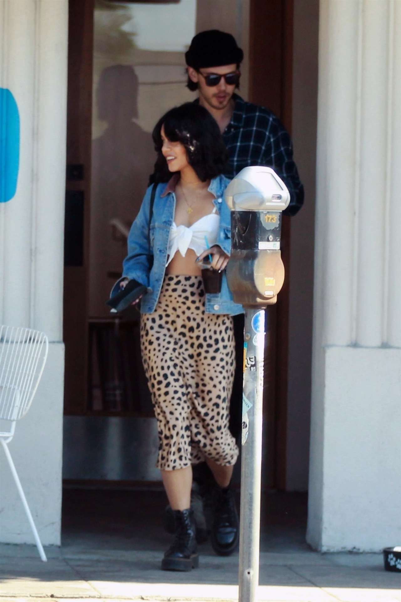 *EXCLUSIVE* Lovebirds Vanessa Hudgens and Austin Butler stop for coffee in Los Angeles