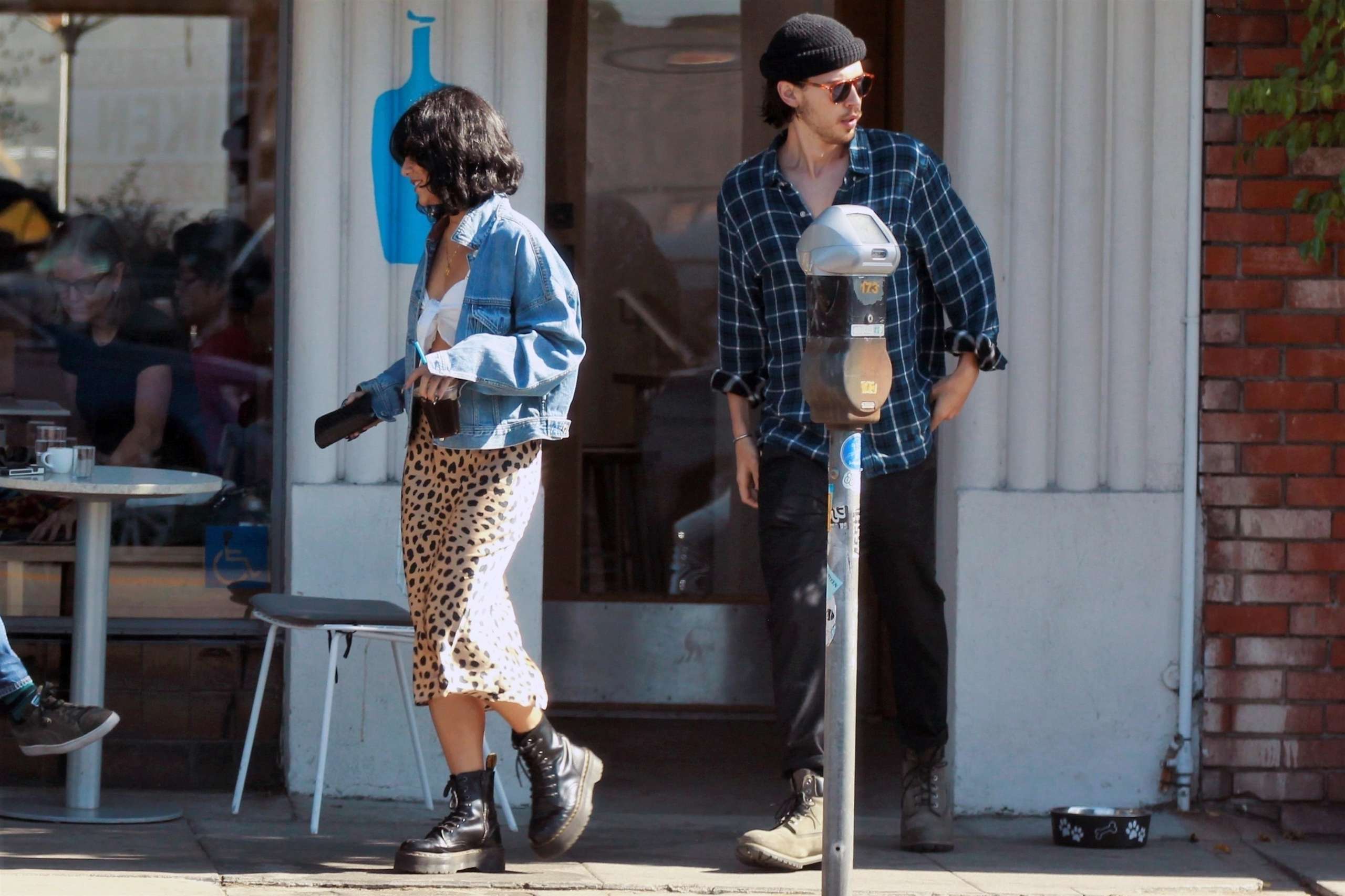*EXCLUSIVE* Lovebirds Vanessa Hudgens and Austin Butler stop for coffee in Los Angeles