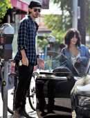*EXCLUSIVE* Lovebirds Vanessa Hudgens and Austin Butler stop for coffee in Los Angeles