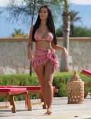 Yazmin Oukhellou in Bikini on Holiday in Morocco