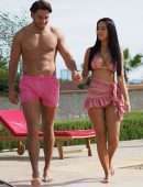 Yazmin Oukhellou in Bikini on Holiday in Morocco