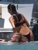 Alessandra Ambrosio in Bikini on a Yacht in Florianopolis