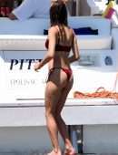 Alessandra Ambrosio in Bikini on a Yacht in Florianopolis