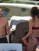 Alessandra Ambrosio in Bikini on a Yacht in Florianopolis