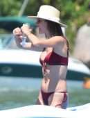 Alessandra Ambrosio in Bikini on a Yacht in Florianopolis