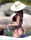 Alessandra Ambrosio in Bikini on a Yacht in Florianopolis