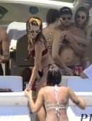 Alessandra Ambrosio in Bikini on a Yacht in Florianopolis