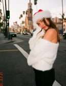 Alexis Ren for Christmas Instagram Photoshoot 2018