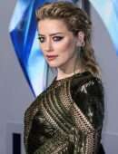 Amber Heard Pantyless See-Through at the Premiere of “Aquaman” in Hollywood