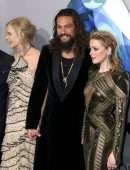 Amber Heard Pantyless See-Through at the Premiere of “Aquaman” in Hollywood