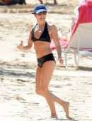 Andrea Corr in Bikini at the Beach in Barbados