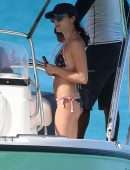 Andrea Corr in Bikini at the Beach in Barbados