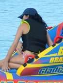 Andrea Corr in Bikini at the Beach in Barbados