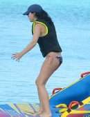 Andrea Corr in Bikini at the Beach in Barbados