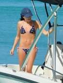 Andrea Corr in Bikini at the Beach in Barbados