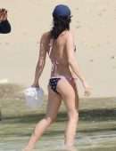 Andrea Corr in Bikini at the Beach in Barbados
