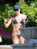 Andrea Corr in Bikini at the Beach in Barbados