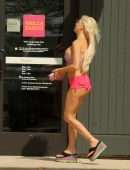 Angelique 'Frenchy' Morgan Booty, Out in Malibu