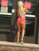 Angelique 'Frenchy' Morgan Booty, Out in Malibu