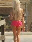 Angelique 'Frenchy' Morgan Booty, Out in Malibu
