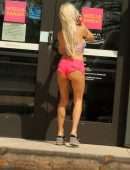 Angelique 'Frenchy' Morgan Booty, Out in Malibu