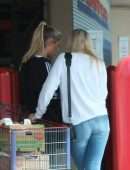 Anna Kournikova Shopping at Costco in Miami