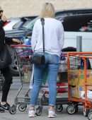 Anna Kournikova Shopping at Costco in Miami