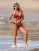 Bianca Gascoigne Booty in Bikini at a Beach in Portugal
