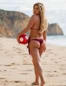 Bianca Gascoigne Booty in Bikini at a Beach in Portugal