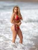Bianca Gascoigne Booty in Bikini at a Beach in Portugal
