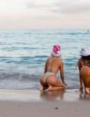 Claudia Romani and Jessica Edstrom for Bikini Photoshoot in South Beach