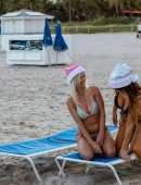 Claudia Romani and Jessica Edstrom for Bikini Photoshoot in South Beach
