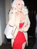Courtney Stodden at 16th Annual JHRTS Holiday Celebration held at Boulevard3 in Hollywood