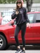 Dakota Johnson Booty, Outside a Gym in Burbank