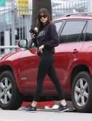 *EXCLUSIVE* Dakota Johnson heads to the Gym for a workout in Burbank