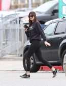 *EXCLUSIVE* Dakota Johnson heads to the Gym for a workout in Burbank