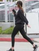 Dakota Johnson Booty, Outside a Gym in Burbank