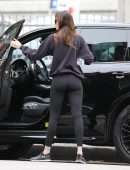 Dakota Johnson Booty, Outside a Gym in Burbank