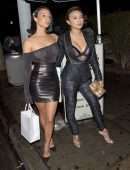 Draya Michele – Braless See-Through Candids at Delilah in West Hollywood