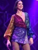 Dua Lipa Performing at Z100’s Jingle Ball 2018 in New York