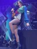 Dua Lipa Performing at Z100’s Jingle Ball 2018 in New York