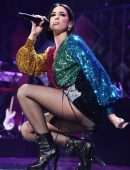 Dua Lipa Performing at Z100’s Jingle Ball 2018 in New York