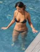 Eiza Gonzalez in Bikini at a Pool in Honolulu