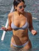 Eiza Gonzalez in Bikini at Poolside in Honolulu