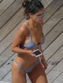 Eiza Gonzalez in Bikini at Poolside in Honolulu