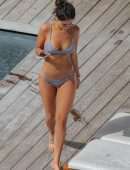 Eiza Gonzalez in Bikini at Poolside in Honolulu