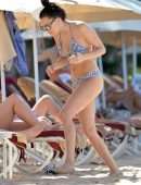 Emily Blackwell – Bikini Candids on the Beach in St. James