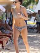 Emily Blackwell – Bikini Candids on the Beach in St. James